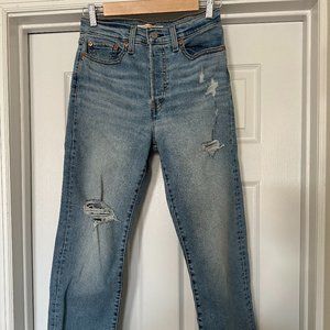 Levi's Ribcage Straight Ankle High-Rise Demin